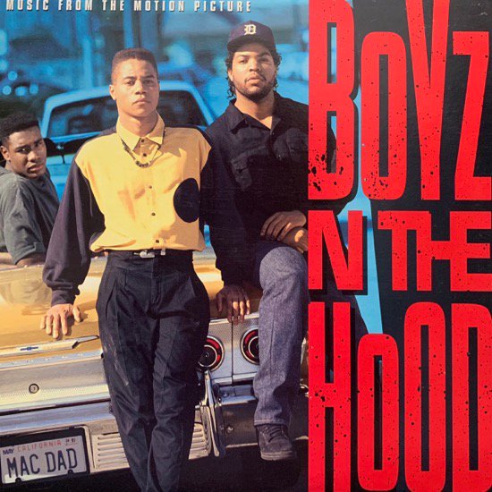 VARIOUS / BOYZ N THE HOOD (MUSIC FROM THE MOTION PICTURE)(1991 US PROMO ONLY RARE)