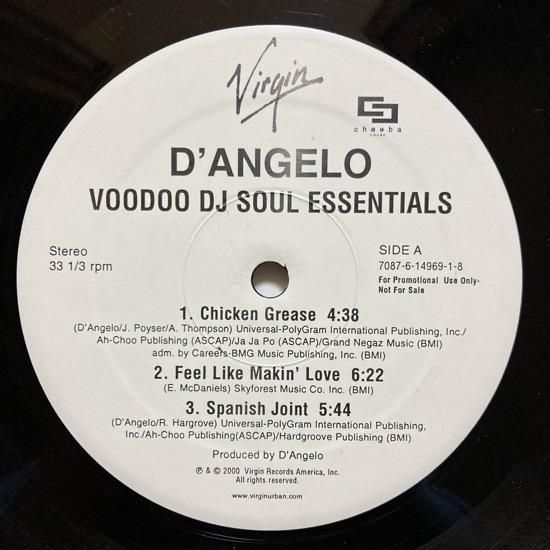 洋楽 D'ANGELO/VOODOO DJ SOUL ESSENTIOALS D'Angelo ‎