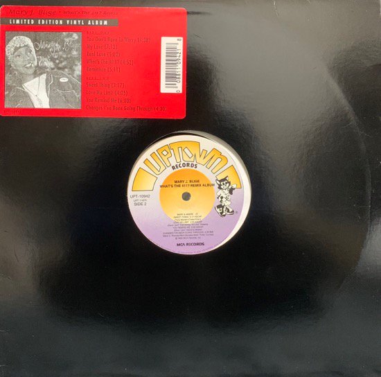 MARY J. BLIGE / WHAT'S THE 411? REMIX ALBUM (1993 US ORIGINAL)