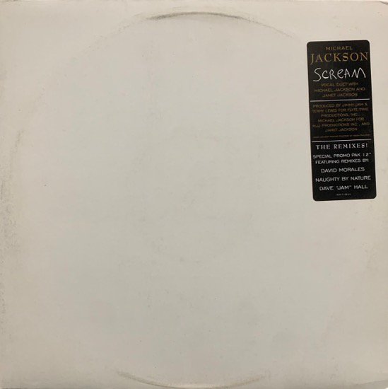MICHAEL JACKSON / SCREAM (1995 US PROMO ONLY W-PACK)