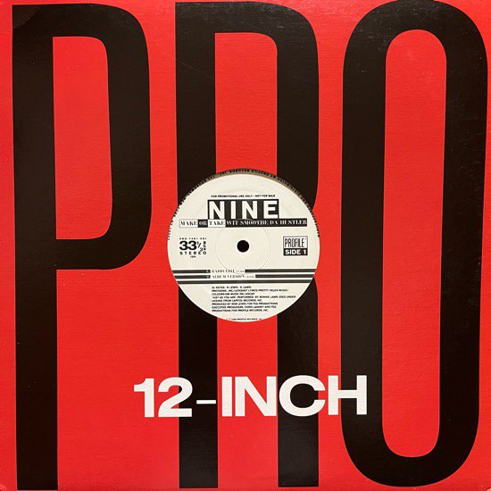 NINE / MAKE OR TAKE b/w UNCIVILIZED (1996 US ORIGINAL PROMOTIONAL ONLY RARE)