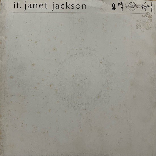 JANET JACKSON / IF (Remix )(1993 UK ORIGINAL PROMO ONLY W-PACK12)