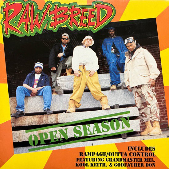 RAW BREED / OPEN SEASON (1993 US ORIGINAL)