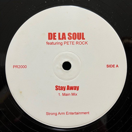 DE LA SOUL / STAY AWAY feat Pete Rock, Rob O(1998 US UNKNOWN PRESSING)