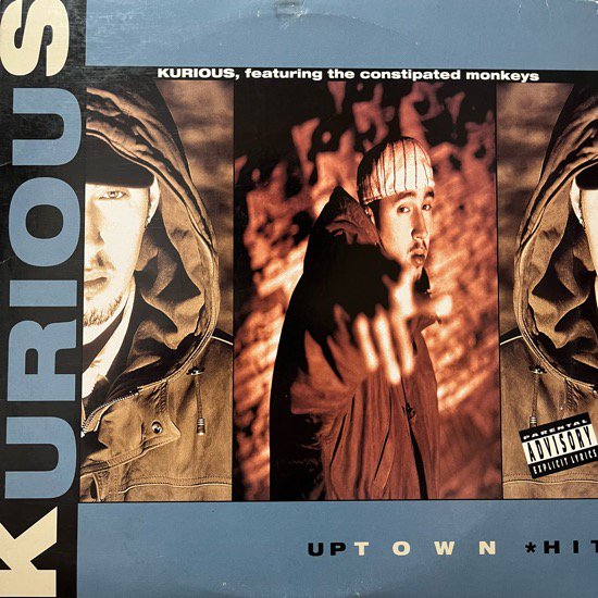 KURIOUS FEATURING THE CONSTIPATED MONKEYS / UPTOWN *HIT (1993 US ORIGINAL)