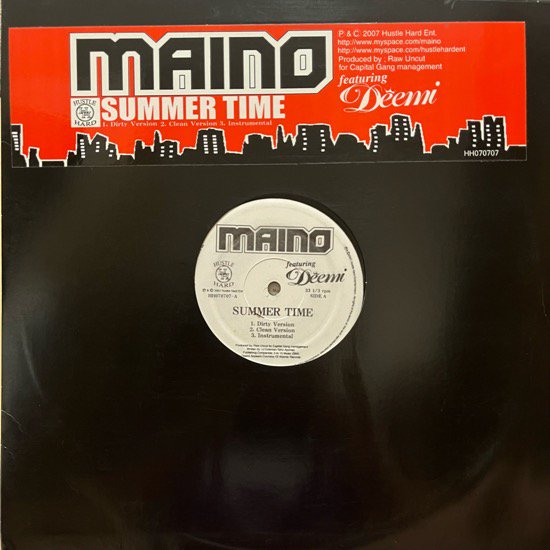 MAINO / SUMMER TIME b/w IT'S WORKING (2007 US ORIGINAL)