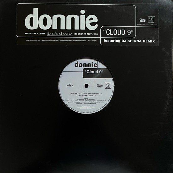 DONNIE / CLOUD 9 DJ SPINNA REMIX (2003 US PROMO ONLY)