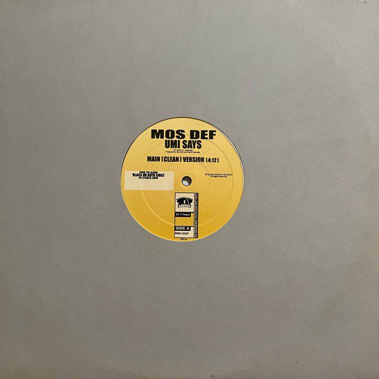 MOS DEF / UMI SAYS (2000 US PROMO ONLY)