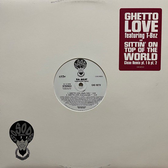 DA BRAT FEATURING T-BOZ / GHETTO LOVE (1996 US PROMO ONLY)
