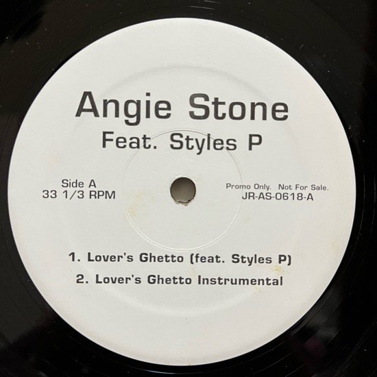 ANGIE STONE FEAT. STYLES P / LOVER'S GHETTO (2004 US PROMO ONLY RARE)