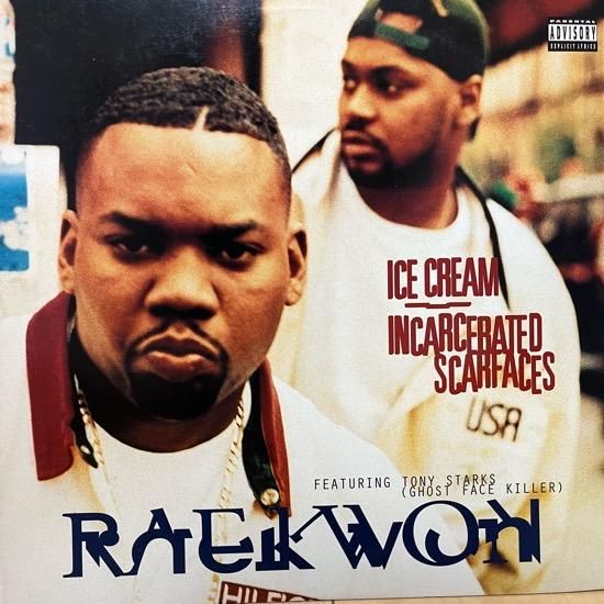 RAEKWON / ICE CREAM b/w INCARCERATED SCARFACES (1995 US ORIGINAL)