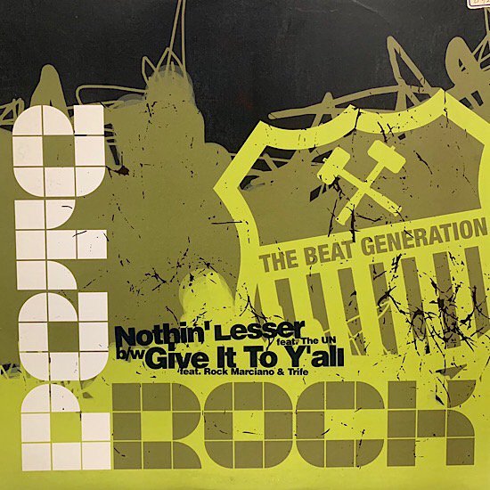 PETE ROCK / NOTHIN' LESSER FEAT. THE UN b/w GIVE IT TO Y'ALL (2001 US ORIGINAL)