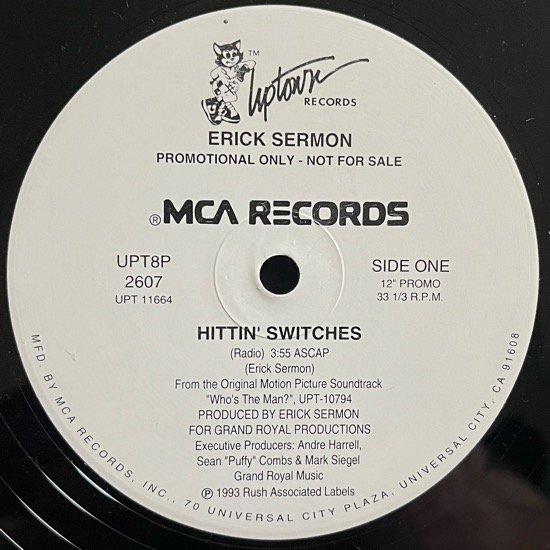 ERICK SERMON / HITTIN' SWITCHES (1993 US ORIGINAL PROMO)