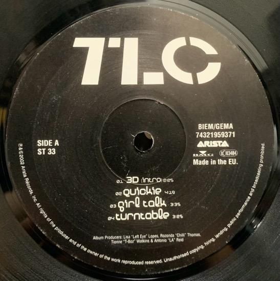 TLC / 3D (2002 EU ORIGINAL) - SLASH RECORD TLC / 3D (2002 EU ORIGINAL) - SLASH RECORD