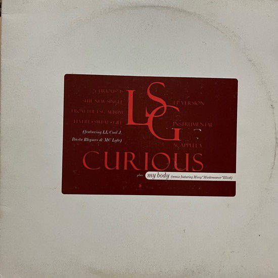 LSG / CURIOUS b/w MY BODY (REMIX) (1997 US PROMO ONLY)
