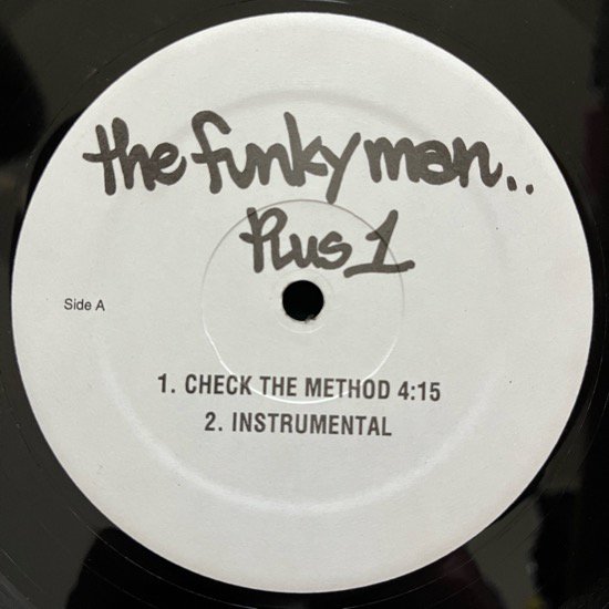 THE FUNKY MEN (LORD FINESSE)  / CHECK THE METHOD b/w DO YOUR THING (1996 US ORIGINAL)