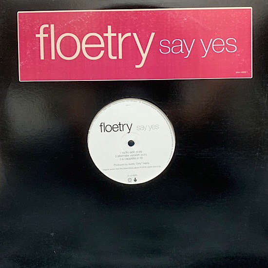 FLOETRY / SAY YES (2002 US ORIGINAL PROMO)