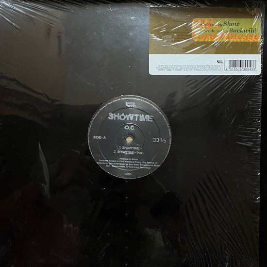 O.C. / SHOWTIME b/w LORD FINESSE / DOWN FOR  THE UNDERGROUND (2001 JPN LIMITED VERY RARE PRESS)