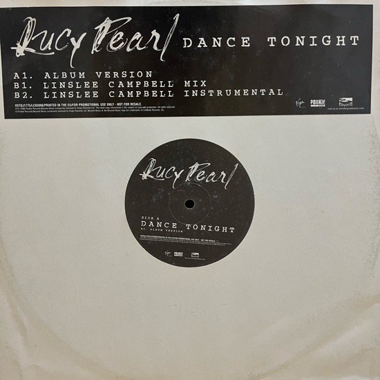 LUCY PEARL / DANCE TONIGHT (2000 UK PROMO )