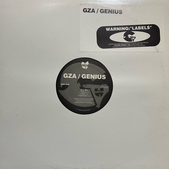 GZA / GENIUS / LABELS (1996 US ORIGINAL)