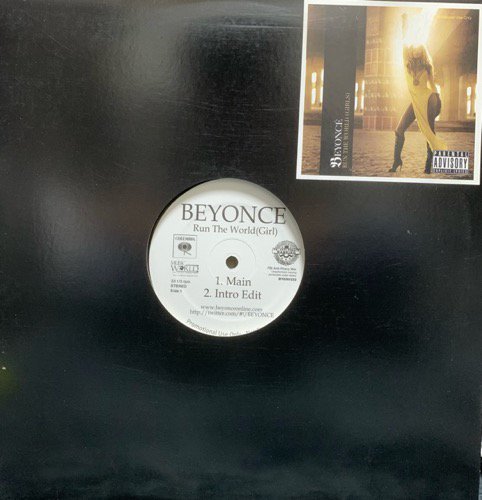 Beyonce / Run The World (Girl) (2011 US PROMO ONLY RARE)