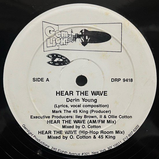 DERIN YOUNG / HEAR THE WAVE (1994 US ORIGINAL)