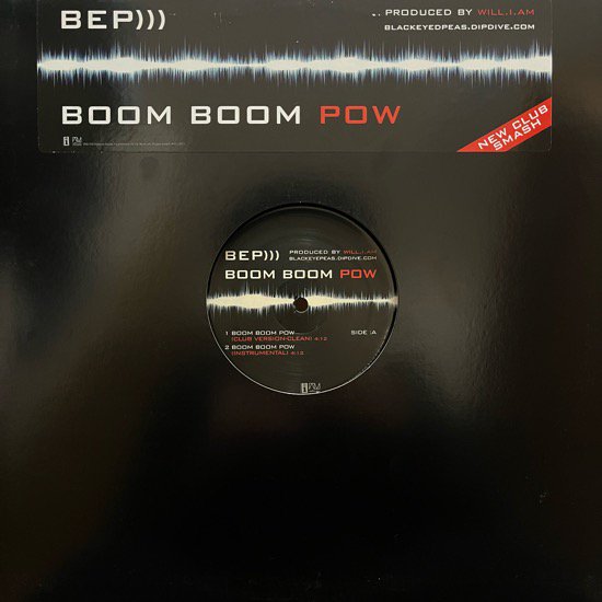 BEP))) / BOOM BOOM POW (2009 US PROMO ONLY)