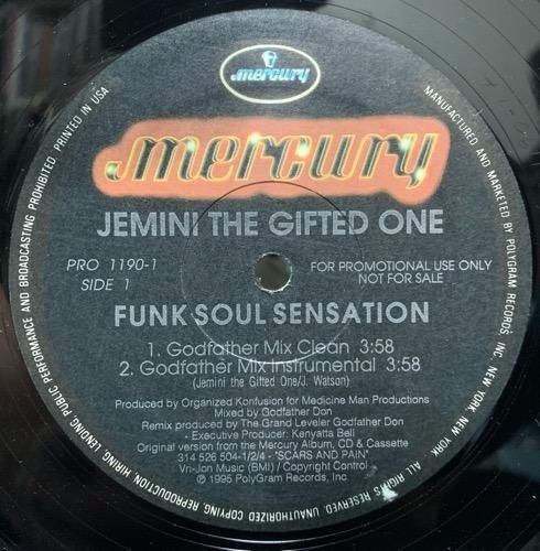 JEMINI THE GIFTED ONE / FUNK SOUL SENSATION (REMIXES)(1995