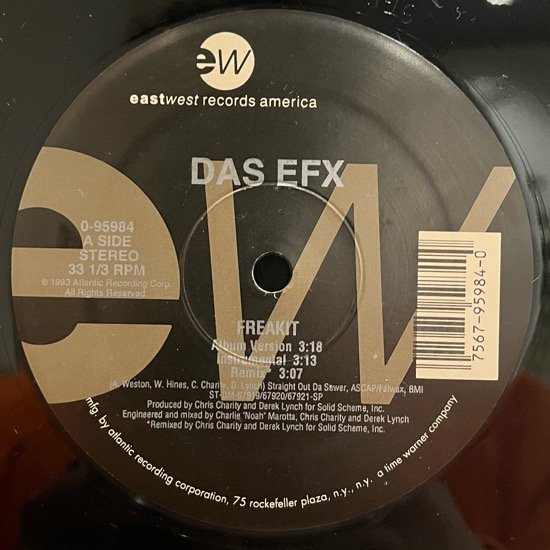 DAS EFX / FREAKIT (1993 US ORIGINAL)
