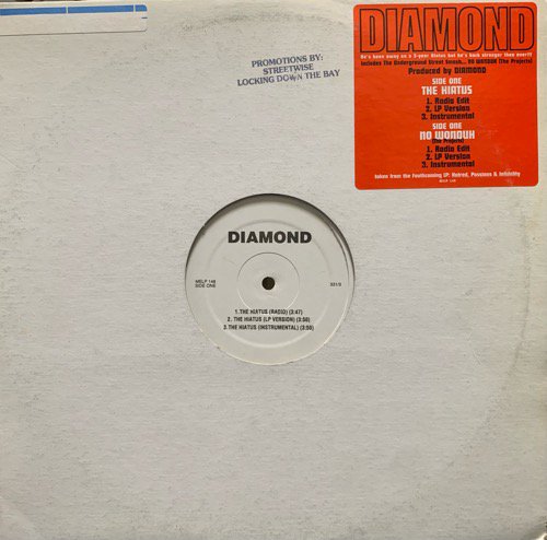 Diamond / The Hiatus (1997 US ORIGINAL PROMO)