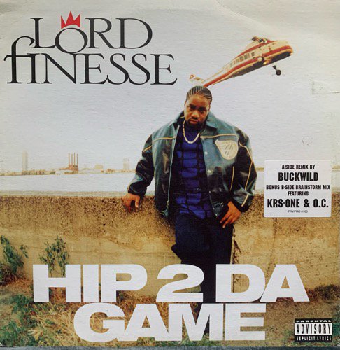 Lord Finesse/ Hip 2 Da Game / No Gimmicks (Brainstorm Remix)(1995 US PROMO ONLY RARE)