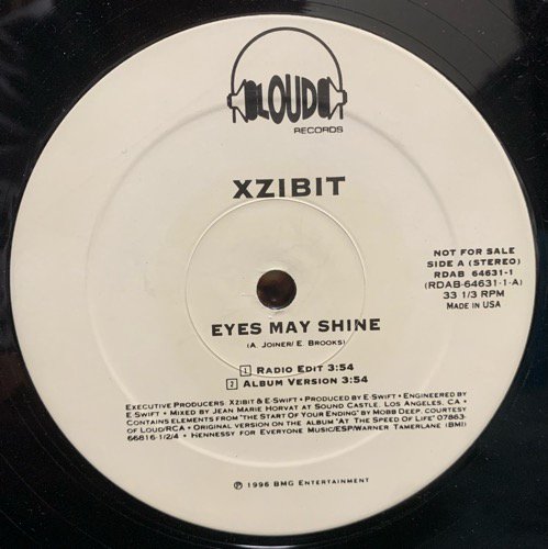 Xzibit / Eyes May Shine (1996 US PROMO ONLY)
