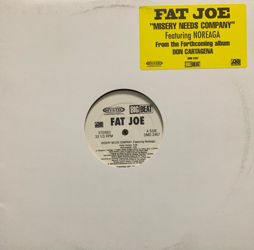 Fat Joe Feat Noreaga / Misery Needs Company (1998 US PROMO ONLY)