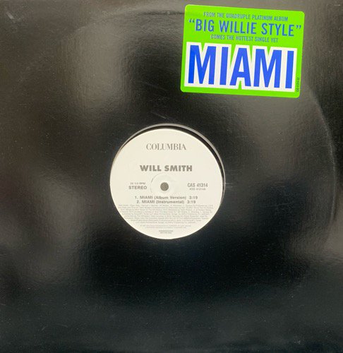 Will Smith / Miami (1998 US PROMO ONLY)