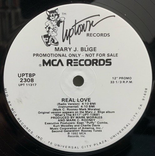 Mary J. Blige / Real Love (1992 US PROMO ONLY)