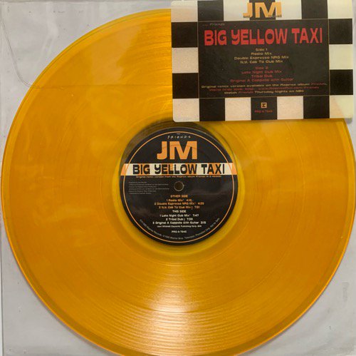 Joni Mitchell / Big Yellow Taxi (1995 US PROMO ONLY RARE)