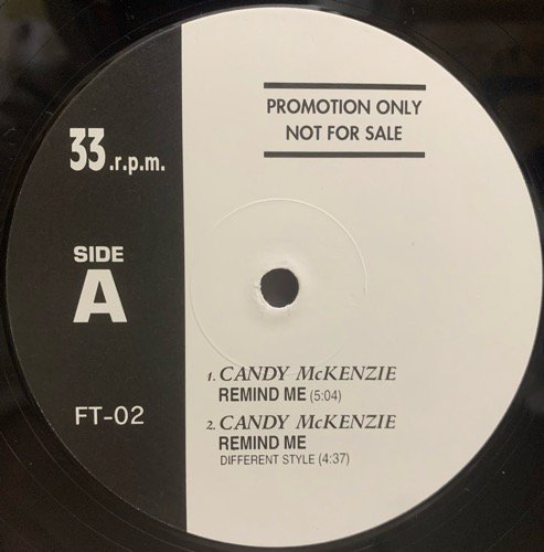 Candy Mckenzie / Sonie / Remind Me / Reggae Sensation (UK UNKNOWN VERY RARE PRESS)