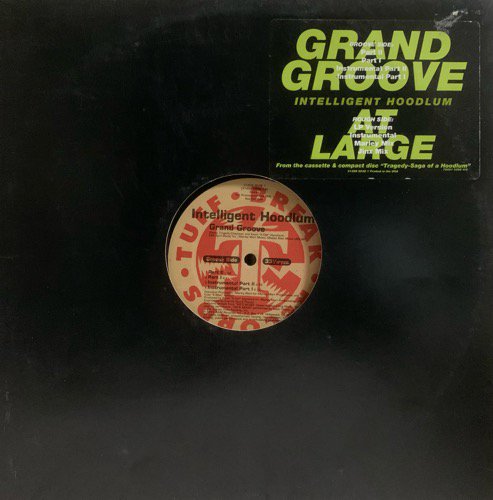 INTELLIGENT HOODLUM / GRAND GROOVE b/w AT LARGE (1993 US ORIGINAL PROMO)