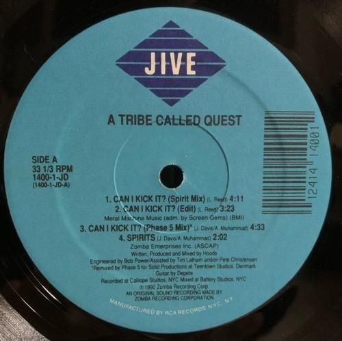 A TRIBE CALLED QUEST / CAN I KICK IT? (1990 US ORIGINAL