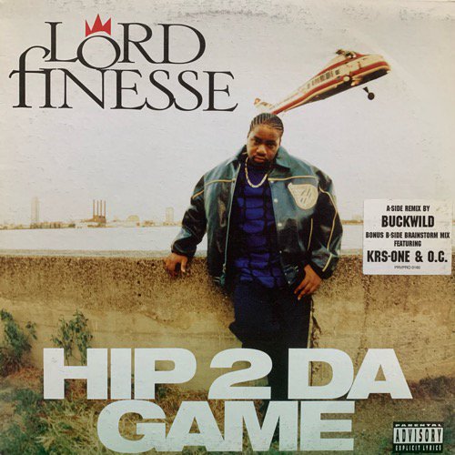 Lord Finesse/ Hip 2 Da Game / No Gimmicks (Brainstorm Remix)(1995 US PROMO ONLY VERY RARE)