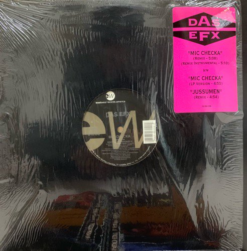DAS EFX / MIC CHECKA / JUSSUMEN (Pete Rock Remix) (1992 US ORIGINAL)