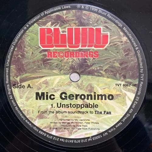 MIC GERONIMO / UNSTOPPABLE (1996 US ORIGINAL PROMO ONLY)