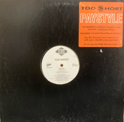 Too Short / Paystyle (1995 US PROMO ONLY)