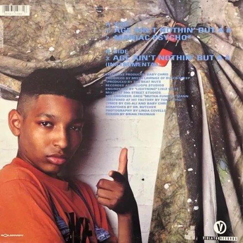 CHI-ALI / AGE AIN'T NOTHIN' BUT A # (1992 US ORIGINAL