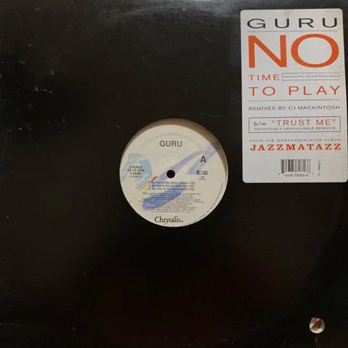 GURU / NO TIME TO PLAY (1993 US ORIGINAL)