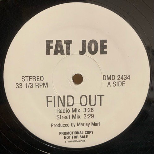 FAT JOE / FIND OUT (1997 US PROMO ONLY)
