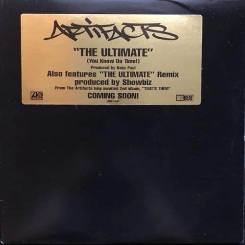 ARTIFACTS / THE ULTIMATE (1997 US PROMO)