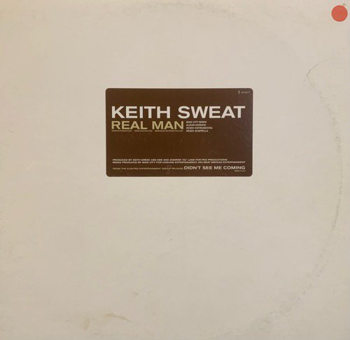 Keith Sweat / Real Man (2001 US PROMO ONLY)