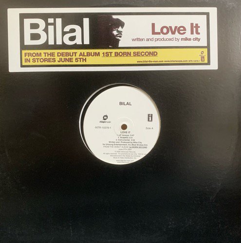 Bilal / Love It (2000 US PROMO)