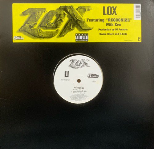 The Lox / Recognize (2000 US ORIGINAL)